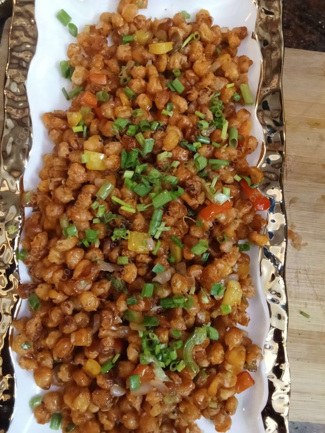 Delicious Crispy Chilli Baby Corn prepared by COOX