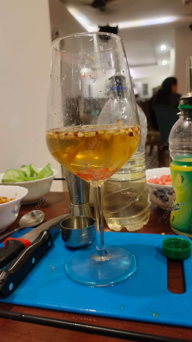 Delicious White Wine Sangria prepared by COOX