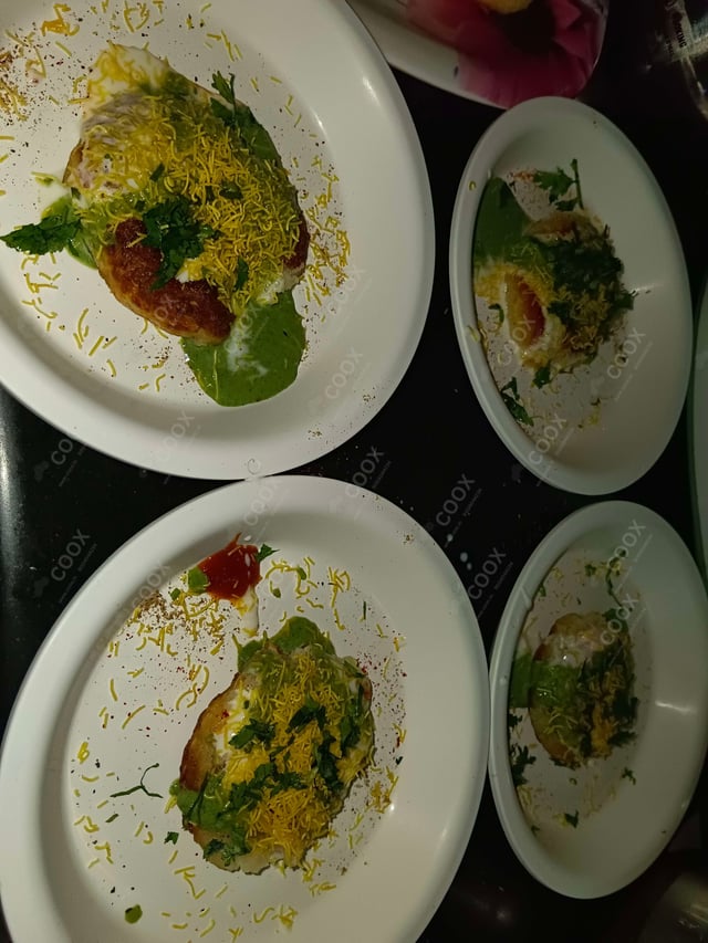 Delicious Aloo Tikki Chaat prepared by COOX