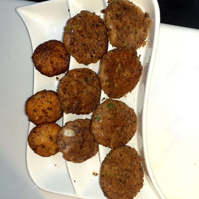 Delicious Veg Galouti Kebabs prepared by COOX