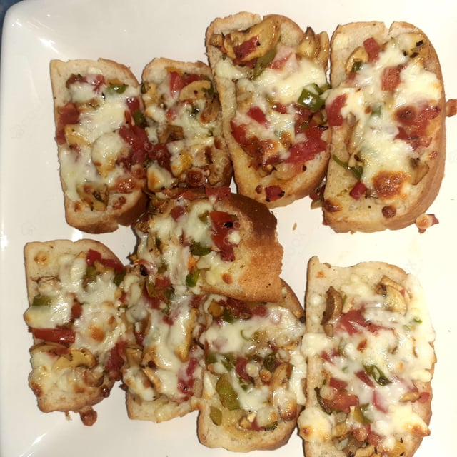 Delicious Tomato Mushroom Bruschetta prepared by COOX