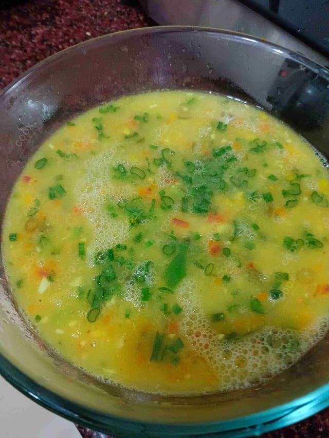 Delicious Sweet Corn Soup prepared by COOX