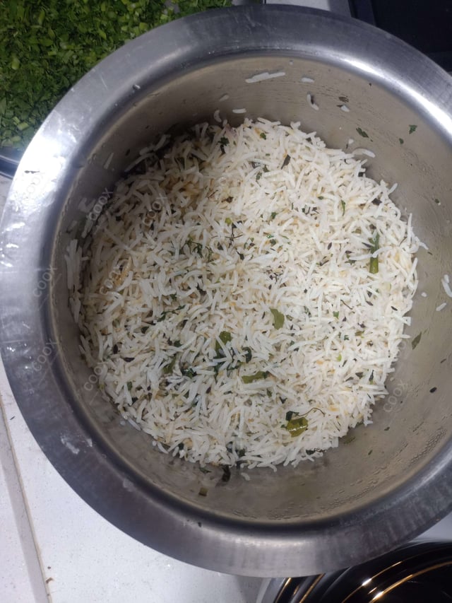 Delicious Jeera Rice prepared by COOX