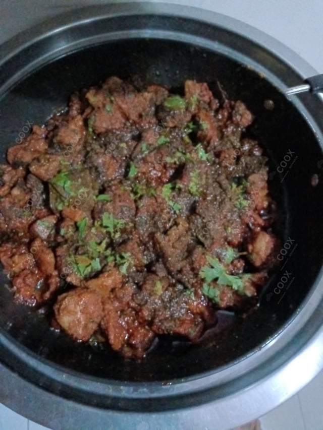 Delicious Mutton Sukha prepared by COOX