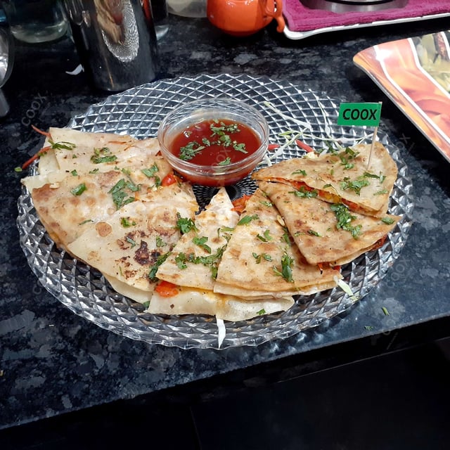 Delicious Veg Quesadillas prepared by COOX