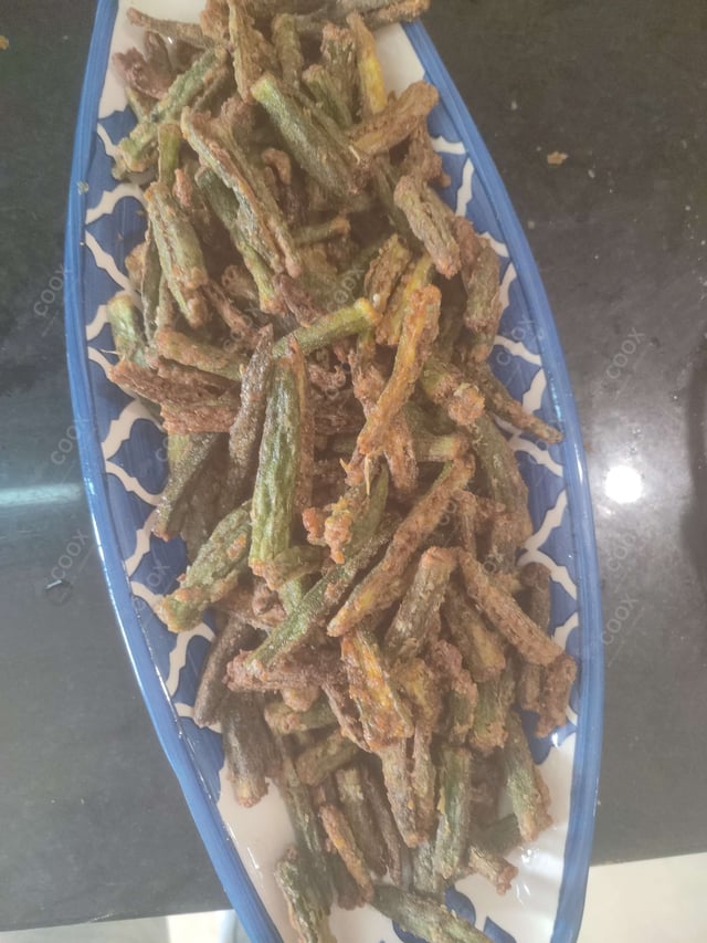 Delicious Kurkuri Bhindi prepared by COOX