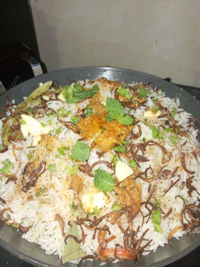 Delicious Mutton Biryani prepared by COOX