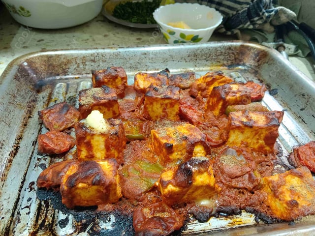 Delicious Paneer Tikka prepared by COOX