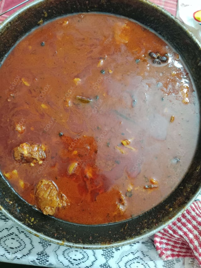 Delicious Mutton Rogan Josh prepared by COOX