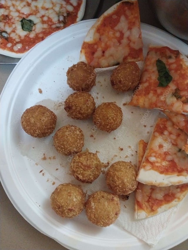 Delicious Fried Cheese Balls prepared by COOX