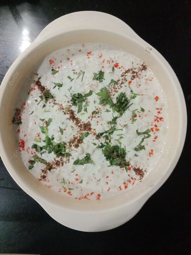 Delicious Boondi Raita prepared by COOX