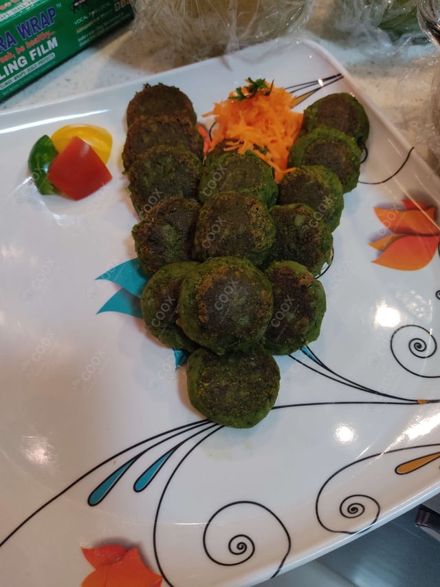 Delicious Hariyali Kebab prepared by COOX