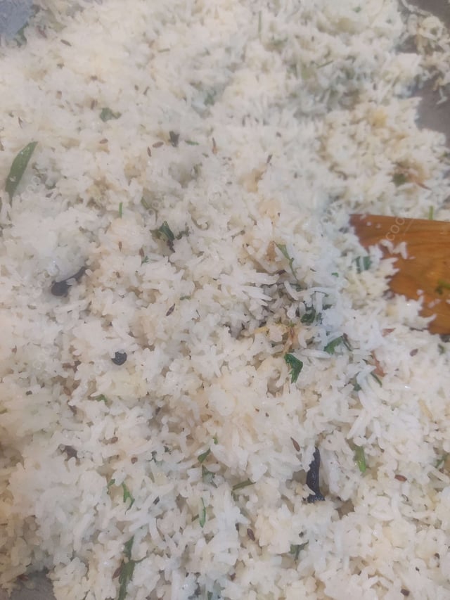 Delicious Jeera Rice prepared by COOX