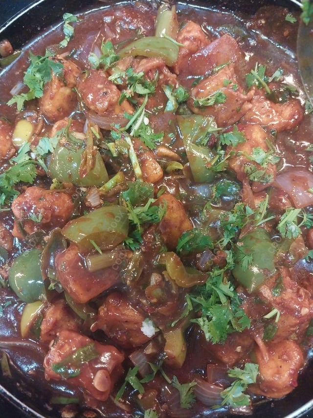 Delicious Chilli Paneer (Gravy) prepared by COOX