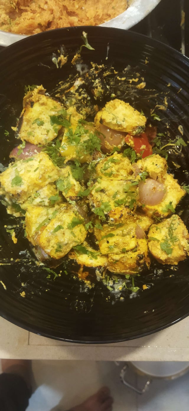 Delicious Paneer Tikka prepared by COOX