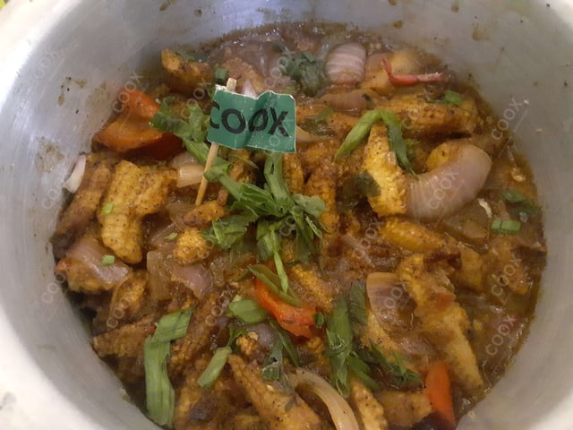 Delicious Masala Soya Chaap prepared by COOX