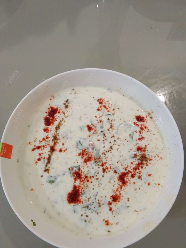 Delicious Plain Raita prepared by COOX