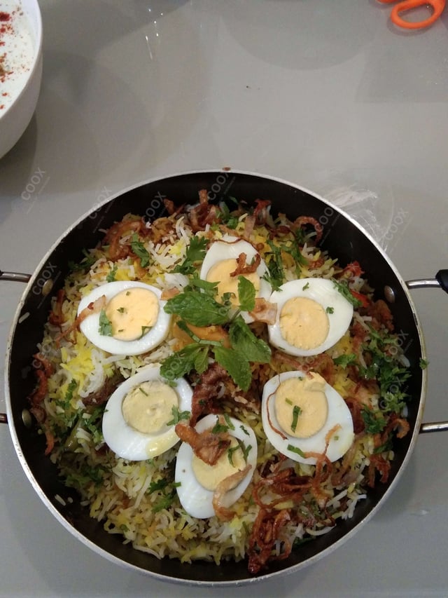 Delicious Mutton Biryani prepared by COOX