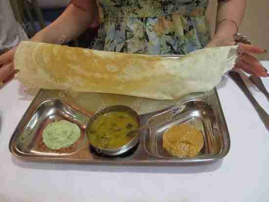 Delicious Dosa (Plain & Masala) prepared by COOX