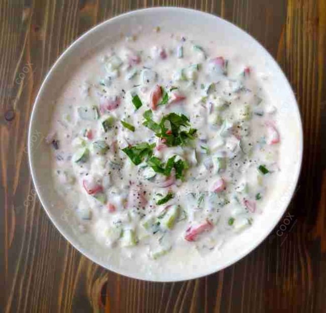 Delicious Mix Veg Raita prepared by COOX