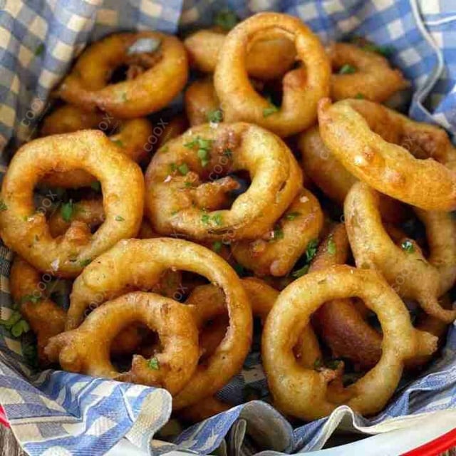 Delicious Onion Rings prepared by COOX