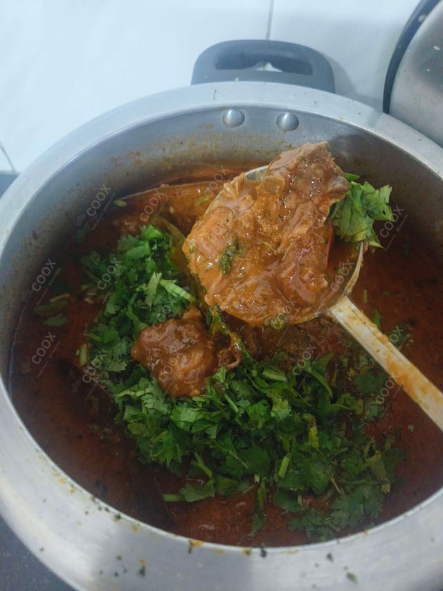 Delicious Mutton Rogan Josh prepared by COOX