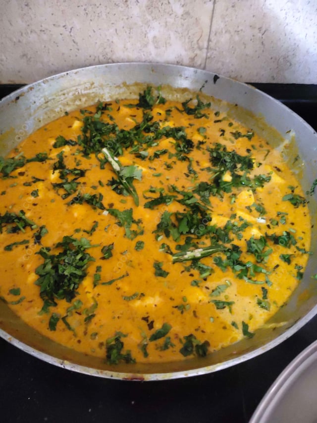 Delicious Shahi Paneer prepared by COOX