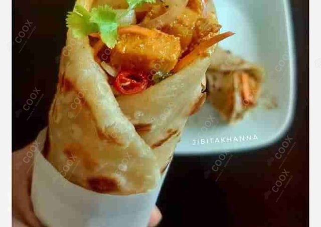 Delicious Veg Kathi Rolls prepared by COOX