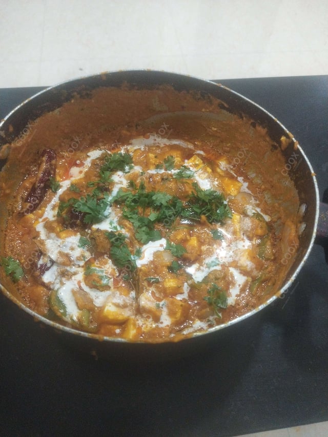 Delicious Kadhai Paneer prepared by COOX