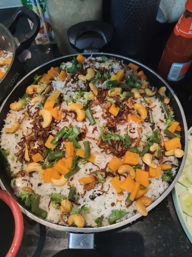 Delicious Veg Pulao prepared by COOX