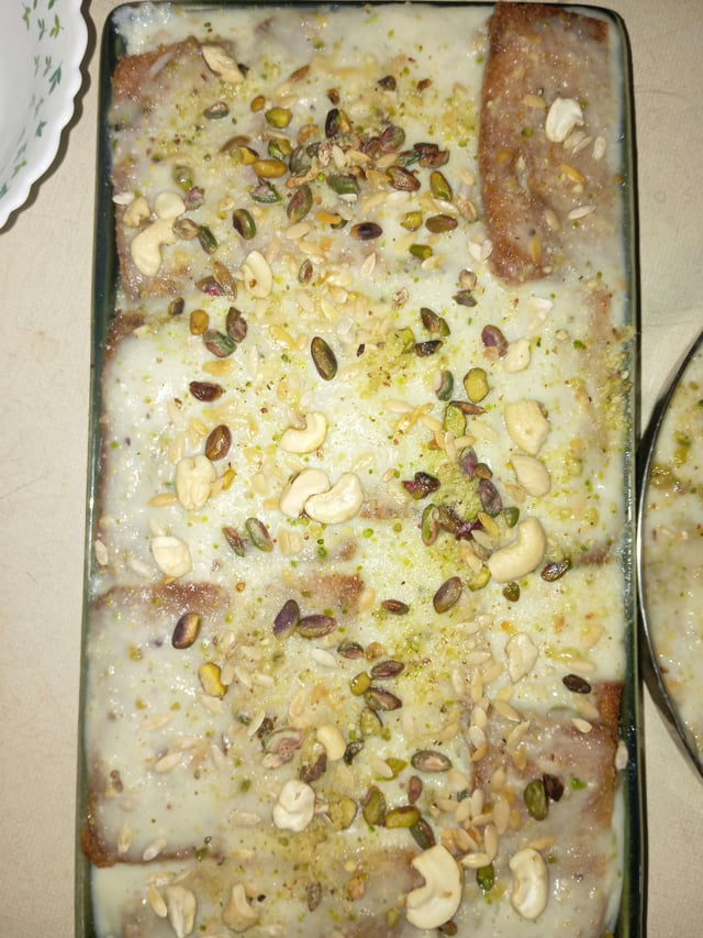 Delicious Shahi Tukda prepared by COOX