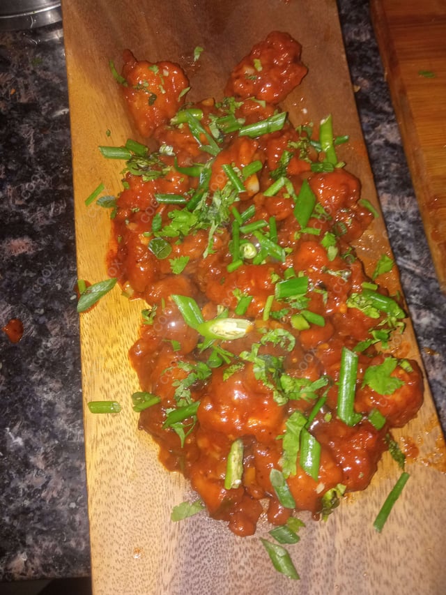 Delicious Chicken Manchurian (Dry) prepared by COOX