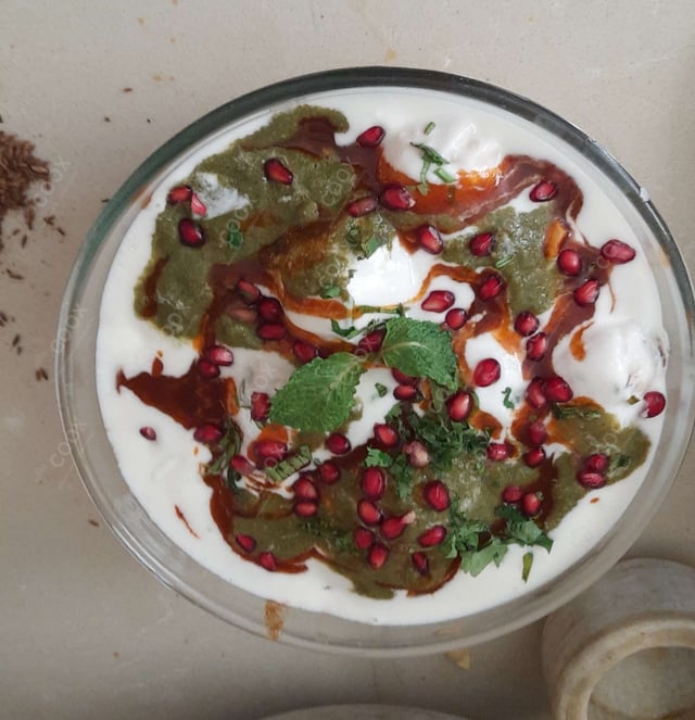 Delicious Dahi Bhalla prepared by COOX