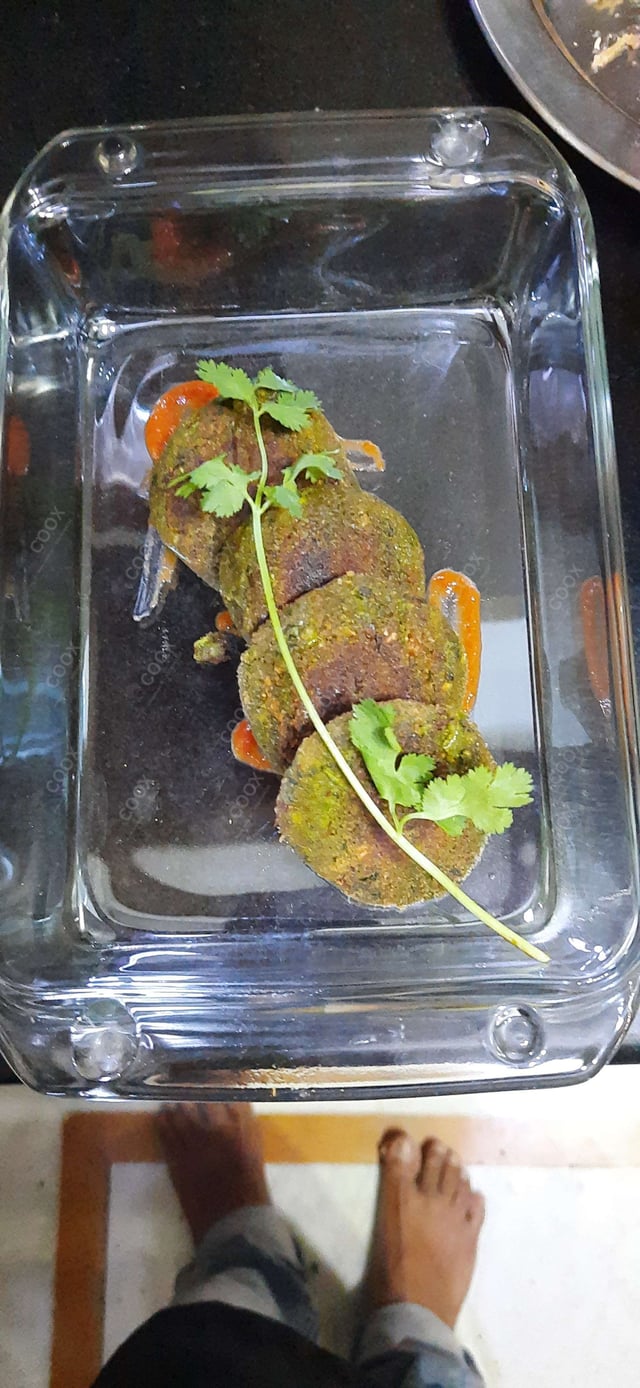 Delicious Hariyali Kebab prepared by COOX