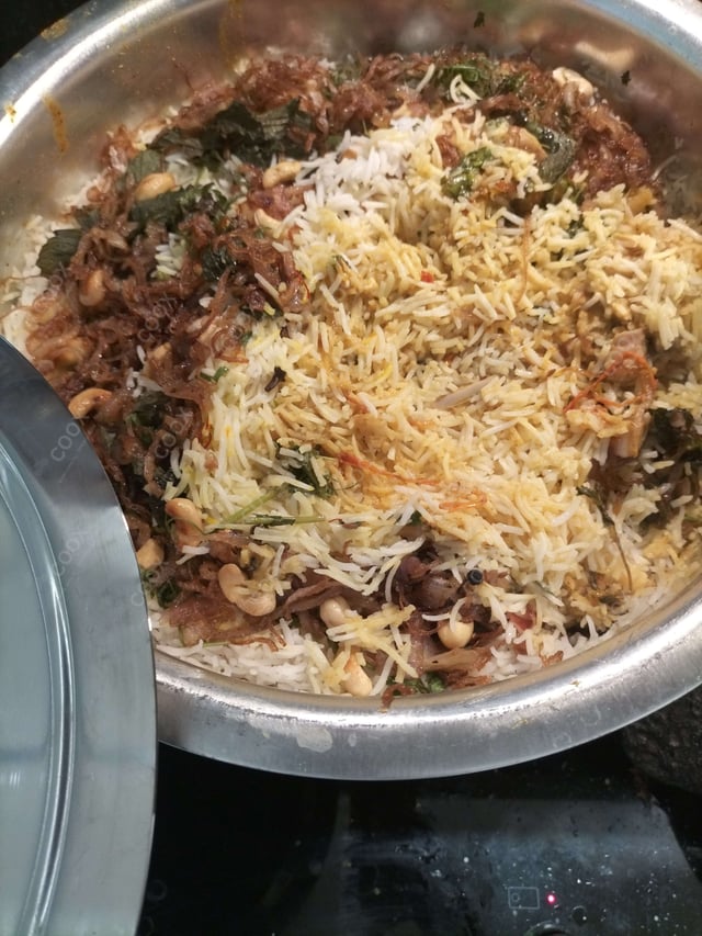 Delicious Chicken Biryani prepared by COOX