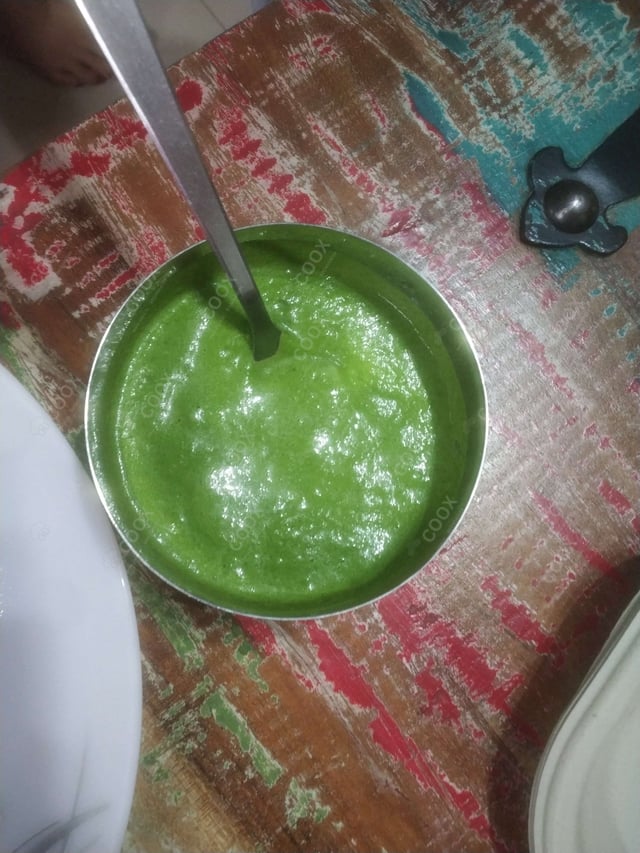 Delicious Green Chutney prepared by COOX