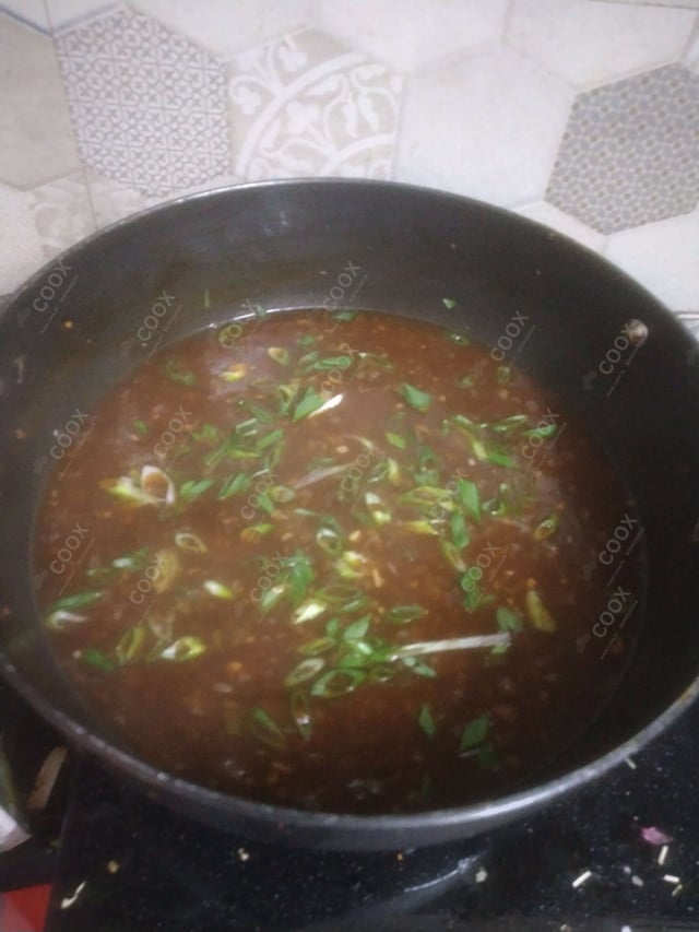 Delicious Veg Manchurian (Gravy) prepared by COOX