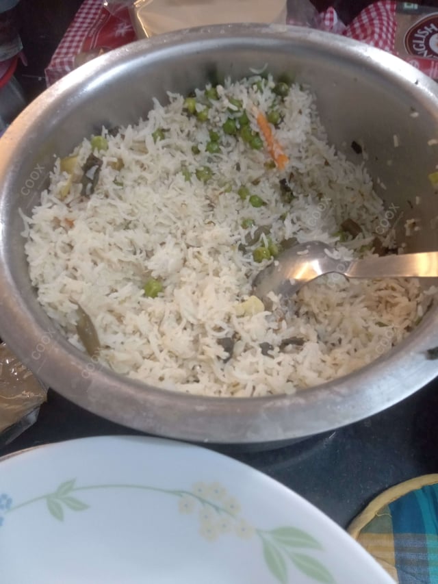 Delicious Veg Pulao prepared by COOX