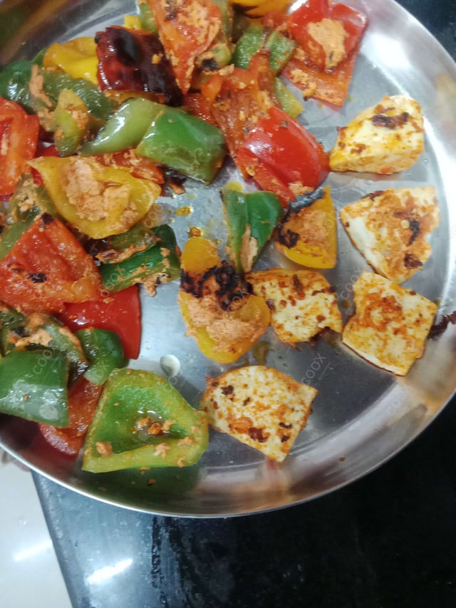 Delicious Paneer Tikka prepared by COOX