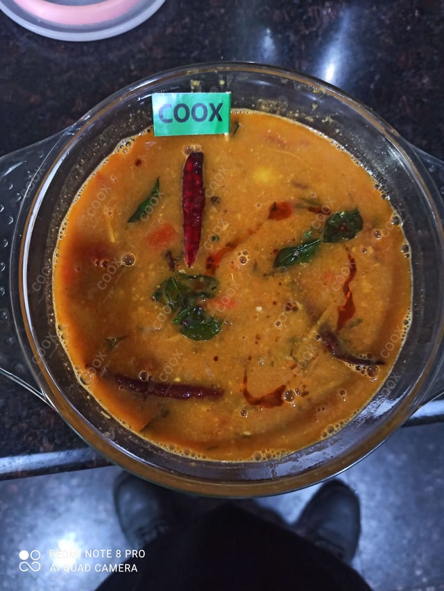 Delicious Sambhar prepared by COOX