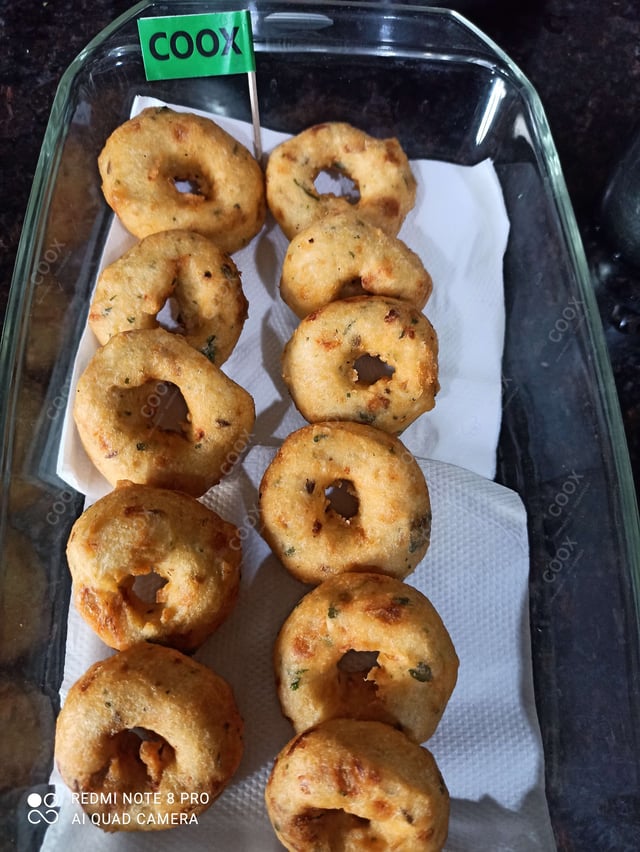 Delicious Medu Vada prepared by COOX