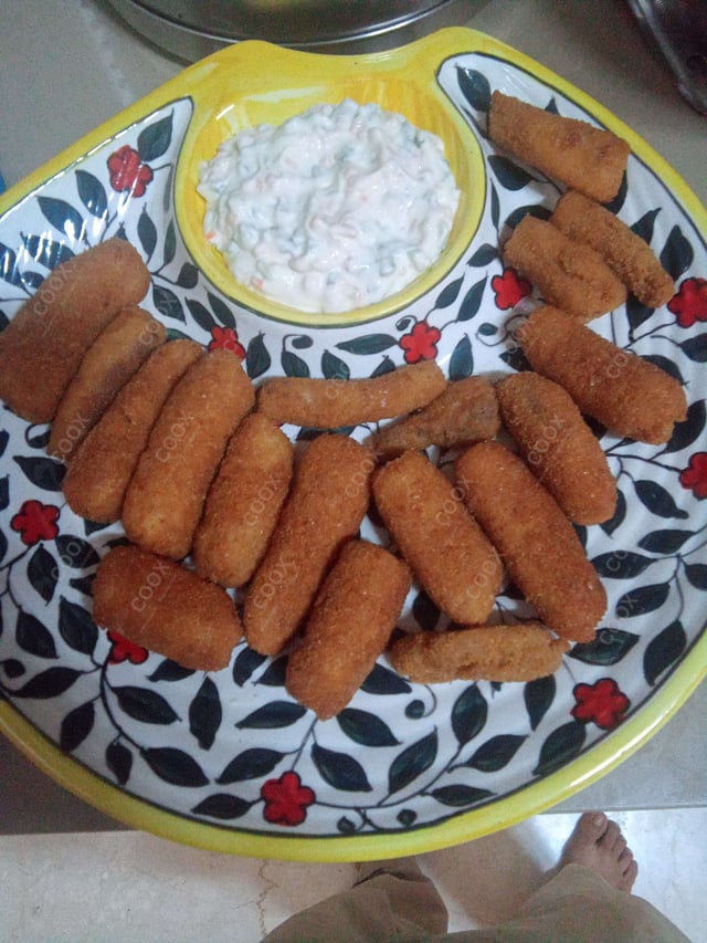 Delicious Fish Fingers prepared by COOX