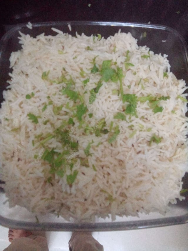 Delicious Jeera Rice prepared by COOX