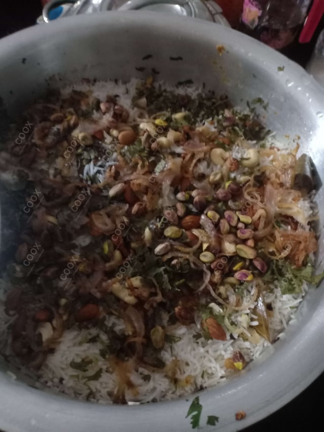 Delicious Veg Biryani prepared by COOX