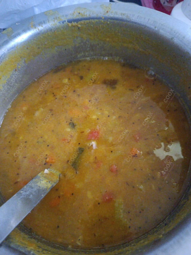 Delicious Sambhar prepared by COOX