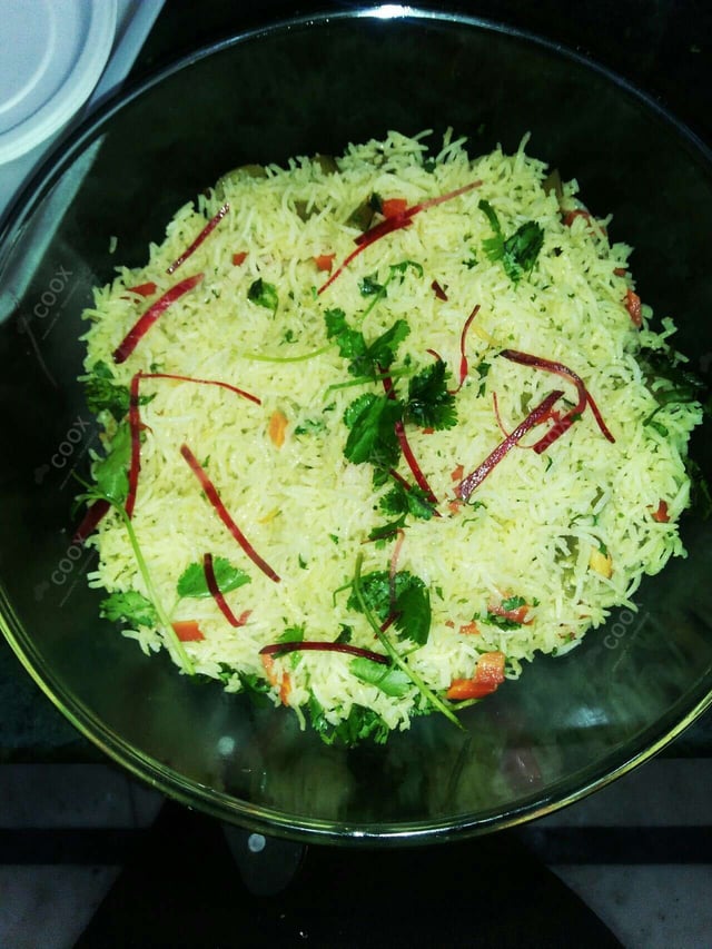 Delicious Veg Pulao prepared by COOX