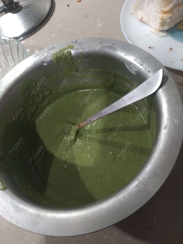 Delicious Green Chutney prepared by COOX