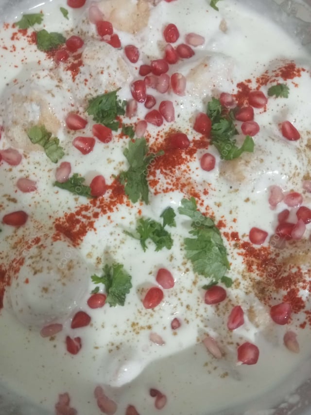 Delicious Dahi Bhalla prepared by COOX