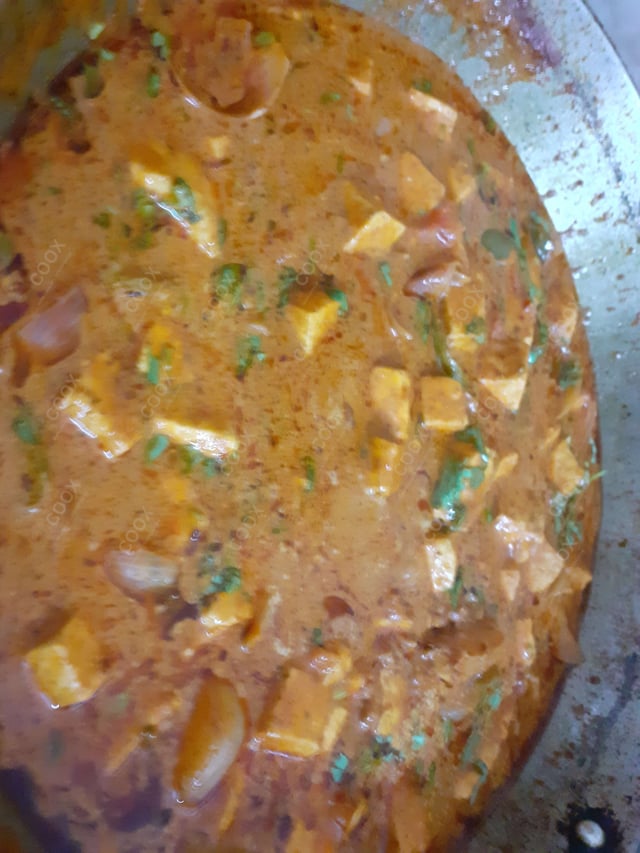 Delicious Kadhai Paneer prepared by COOX