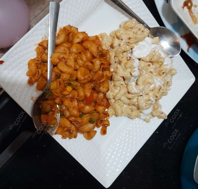 Delicious Macaroni prepared by COOX